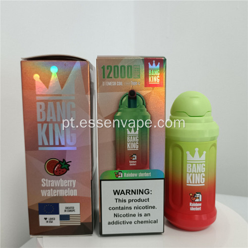 Suécia Top Sale Bang King Vape 12000 Puffs